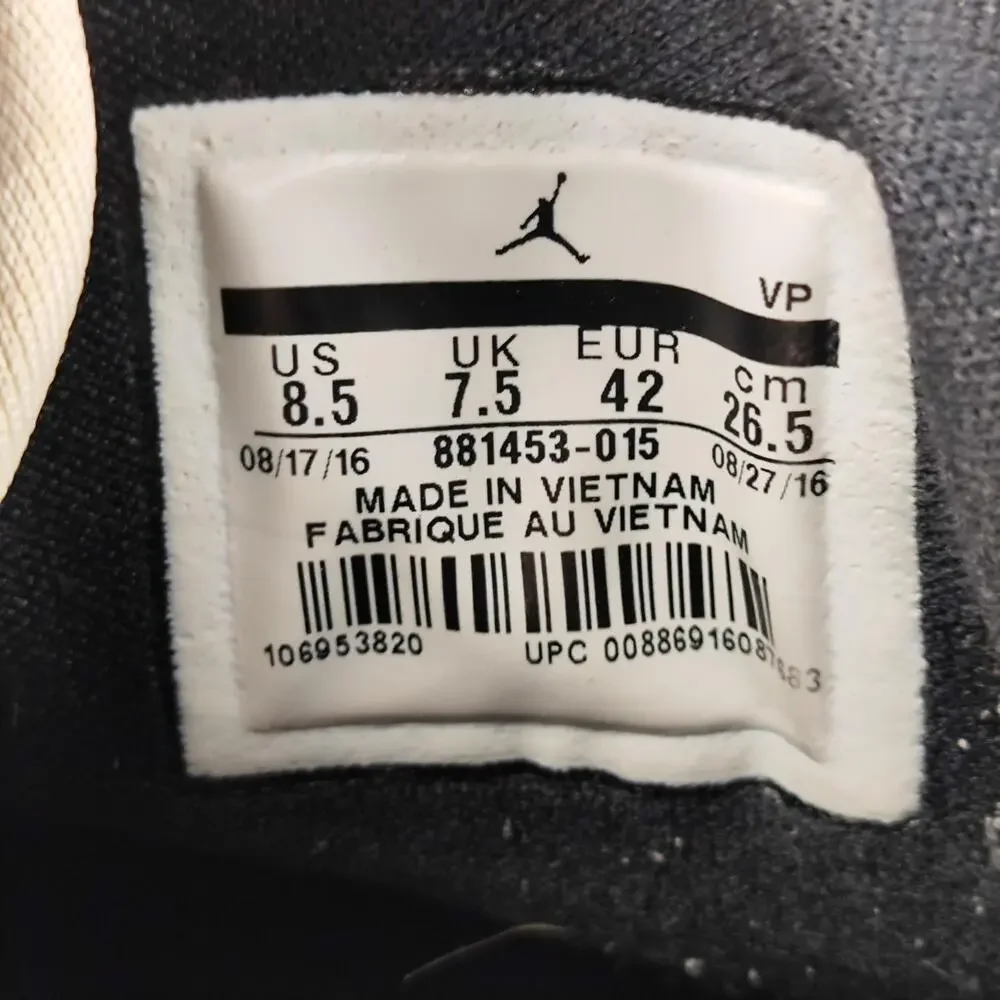 Jordan Eclipse Chukka Shoes Mens Size 8.5 Beige Woven Sneakers 881453-015